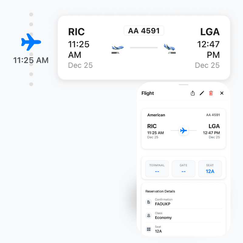 flight itinerary card website home page 1-1