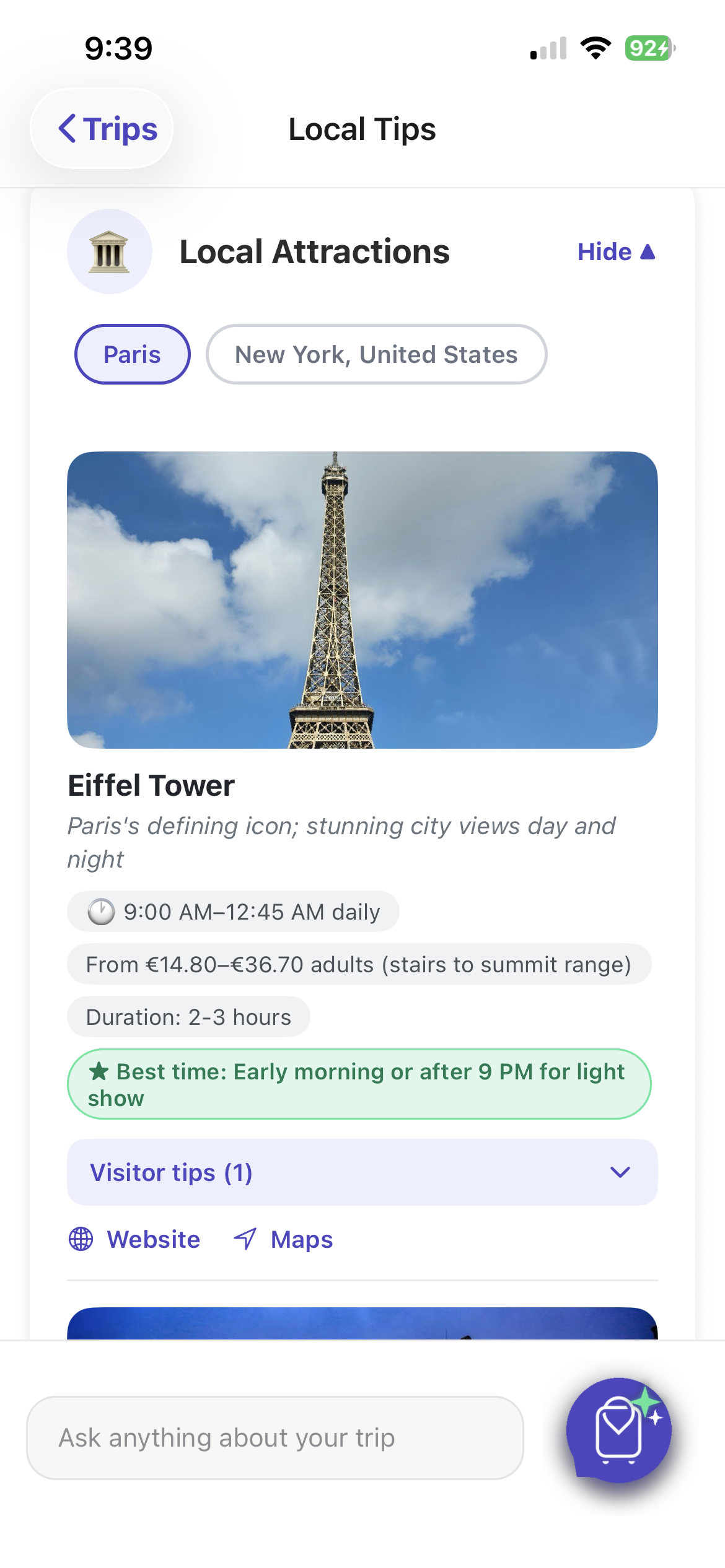 Travlin local tips for attractions near your hotel